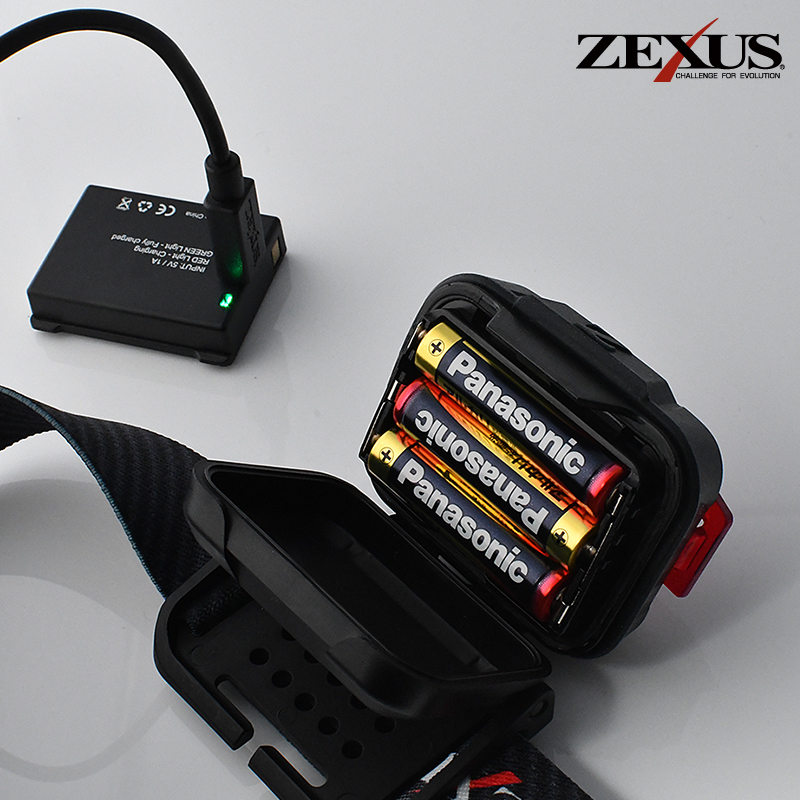 ゼクサス ZEXUS ZX-160 専用充電池セット