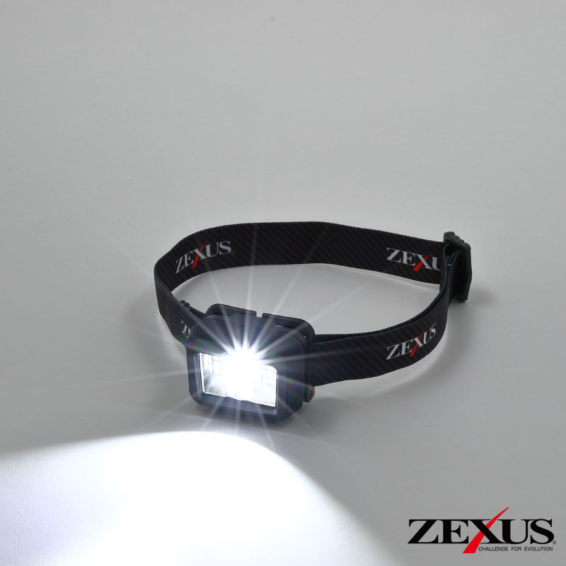 冨士灯器 ZEXUS(ゼクサス) LEDライト ZX-199 ハイブリッドモデル照射距離146m重量約48g