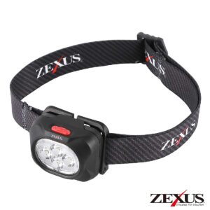 □富士灯器 ZEXUS ゼクス ZX-R350 ヘッドライト 充電タイプ 品□