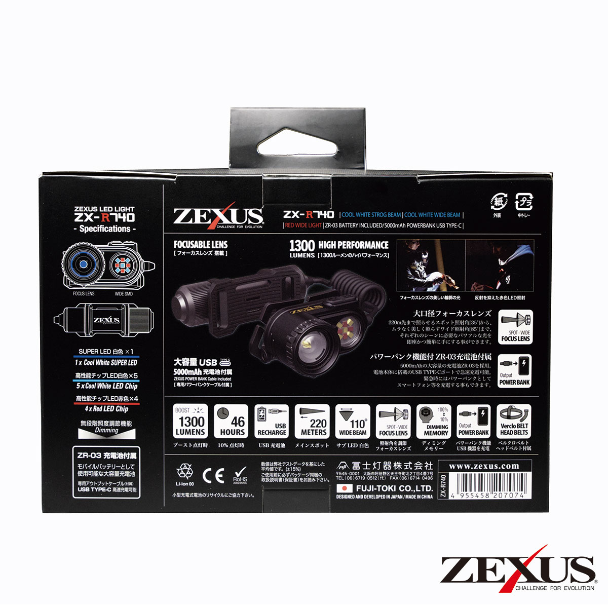 ZX-R740 公式限定非売品カッティングステッカー付 | ZEXUS公式サイト 